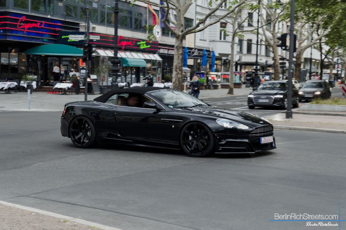 Aston Martin DB9 Volante 'MANSORY' spotted in Berlin — BerlinRichStreets
